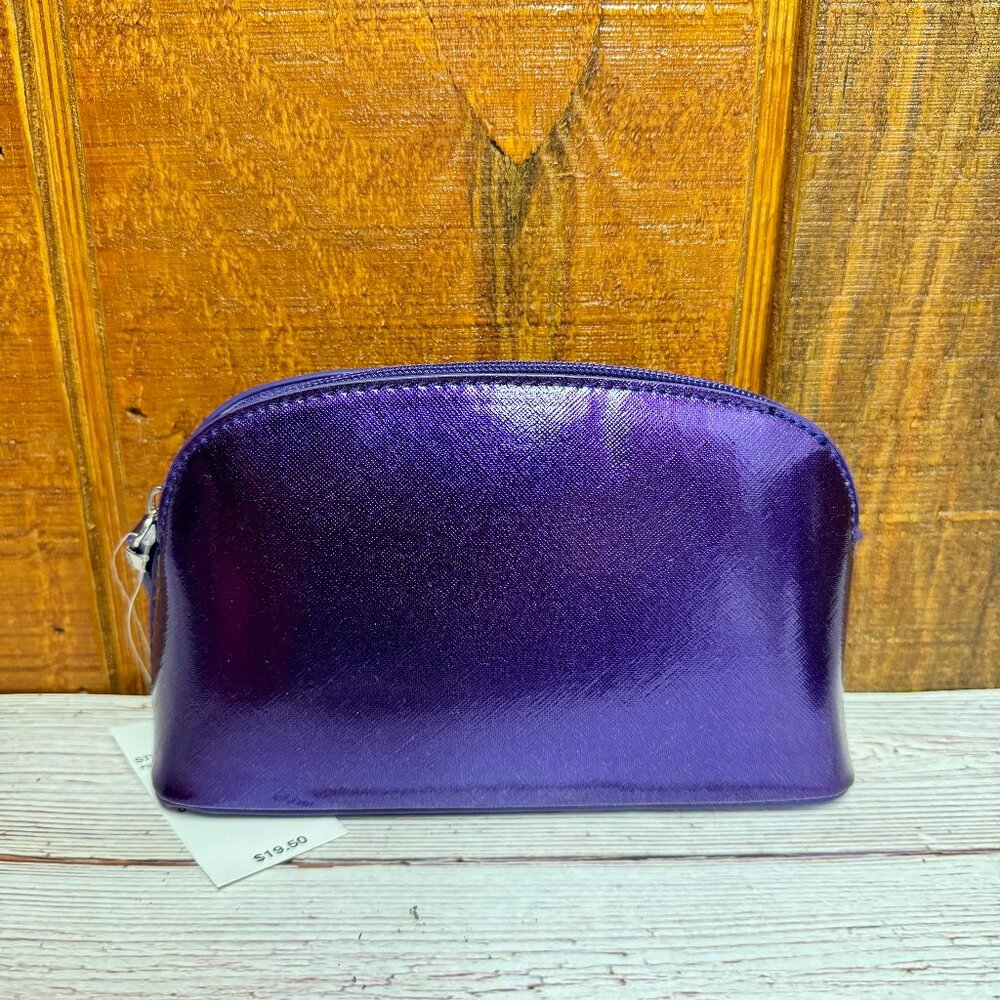 STELLA & MAX Zip Around Cosmetic Bag - Purple